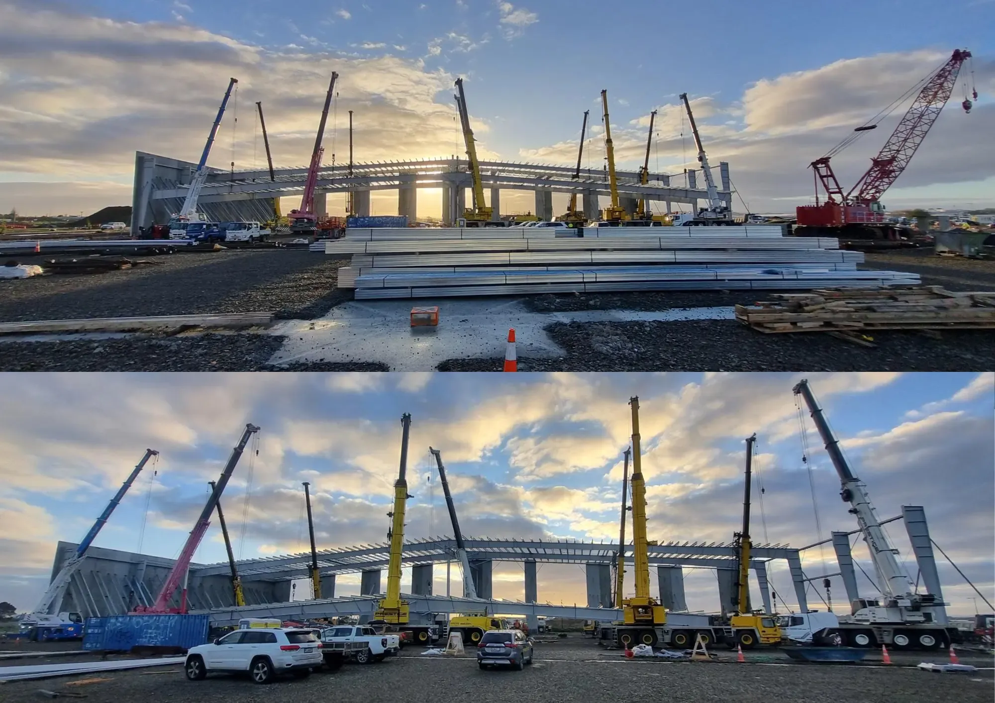 Steel construction lifecycle